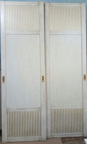 Двери для шкафа купе с фрезеровкой Энгельс